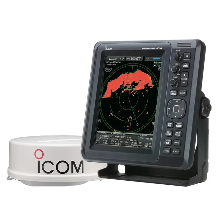 Icom MR-1010RII Marine Radar – 4kW – 10.4″ Color Display