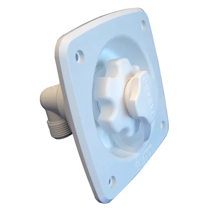 Jabsco Flush Mount Water Pressure Regulator 45psi – White