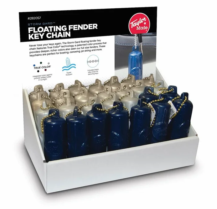 KEY FLOAT 28 PC. DISP. BLUE GOLD S