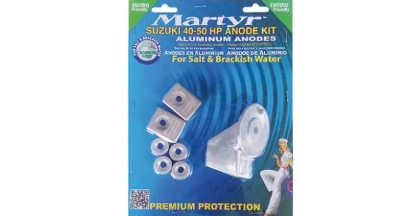 Kit Aluminum Anodes for Suzuki 40/50hp