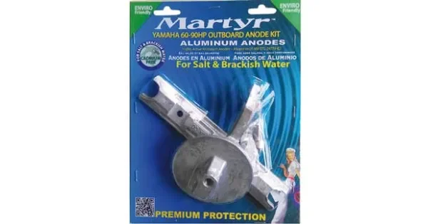 Kit Aluminum Anodes for Yamaha 60/90hp