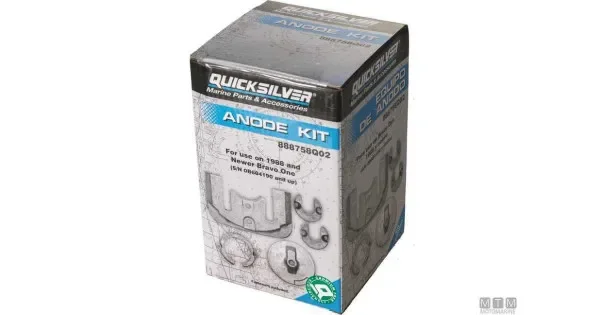 Kit Anodes Mercruiser Bravo 1 888758q02