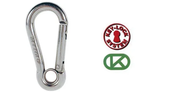 Kong Standard Carabiner 6mm with Eye