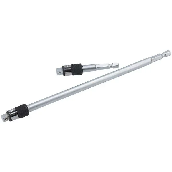 Laser Tools 2-In-1 Socket and Bit Adaptor Set (1/4″)