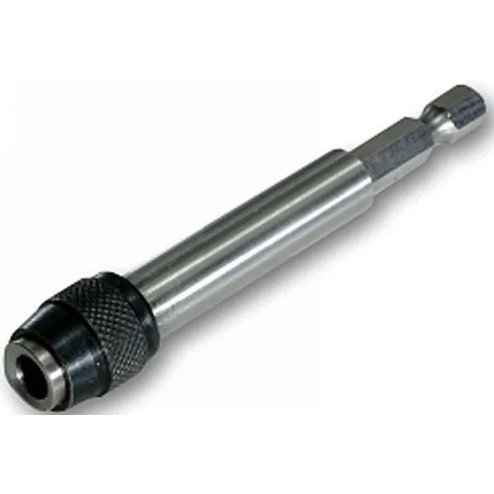 Laser Tools Extended Quick Chuck with 1/4″ Hex Drive (60mm)