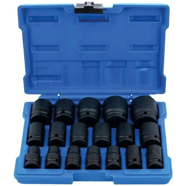 Laser Tools Impact Socket Set 1/2″ Drive (18-Piece)