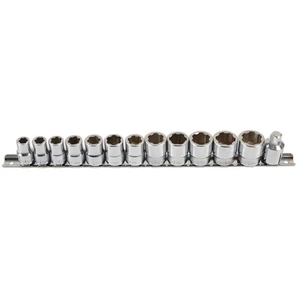 Laser Tools Socket Set for Damaged/Undamaged Nuts 3/8″D (13-Piece)