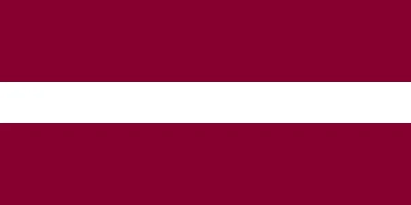 Latvia Courtesy Flag