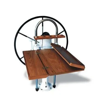Lewmar Teak Kit Double Leaf Solid Teak For Classic Pedestal