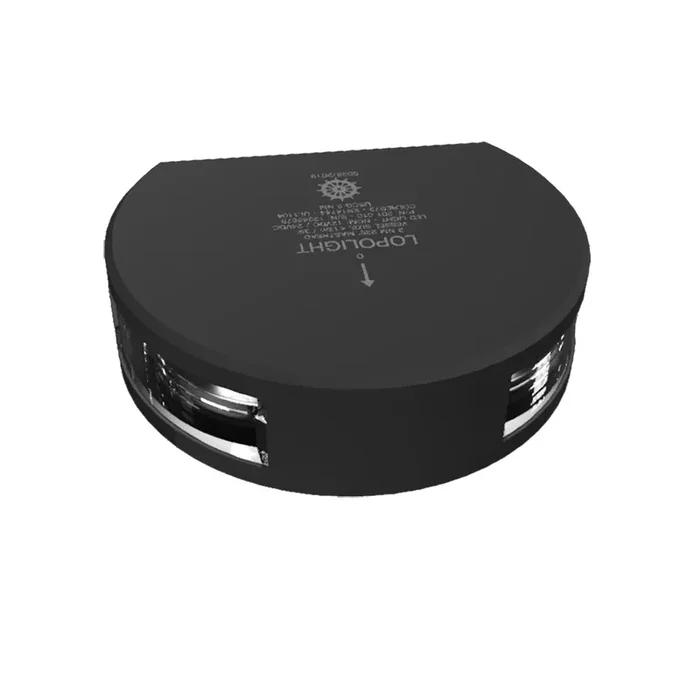 Lopolight 2nm Masthead Light Vertical Mount White Black