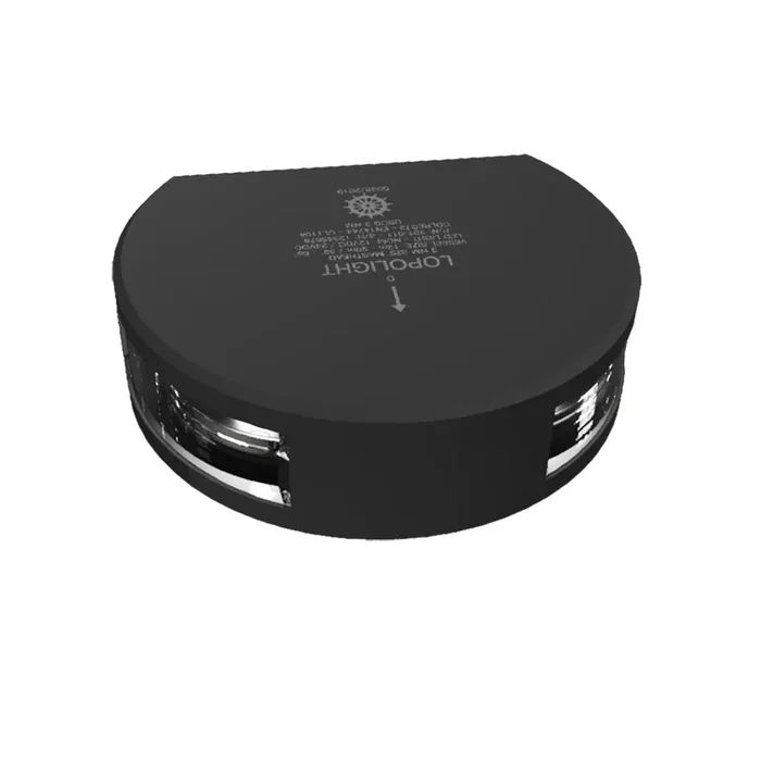 Lopolight 3nm Masthead Light Vertical Mount White Black
