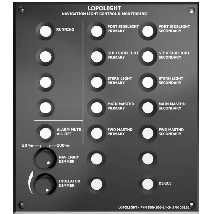 Lopolight Control Panel 14 Button 2 Dimmableers