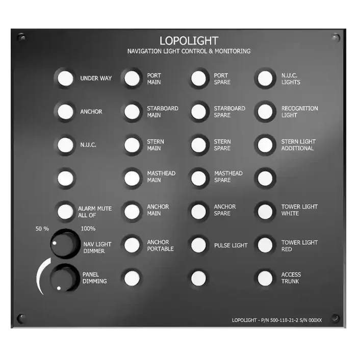 Lopolight Control Panel 21 Button 2 Dimmableers