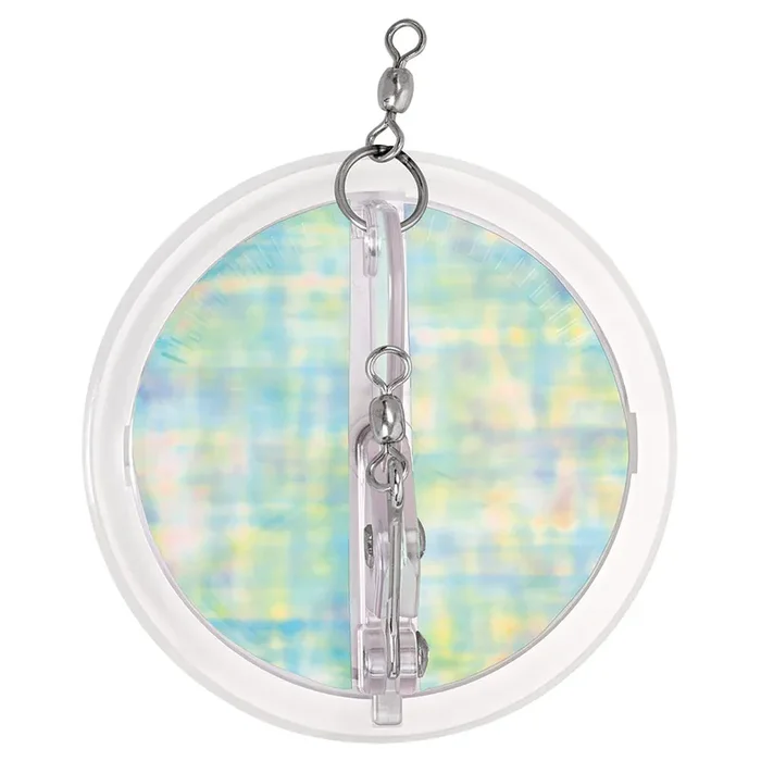 Luhr-Jensen 2-1/4″ Dipsy Diver – Clear/Clear Bottom Moon Jelly – 5560-030-2507