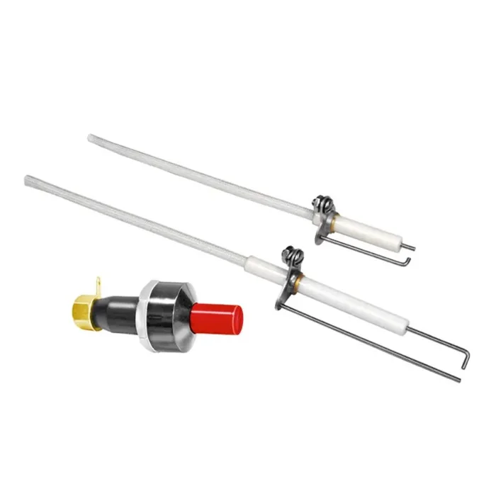 Magma Piezo Igniter and Ceramic Electrode with Wire and Fasteners