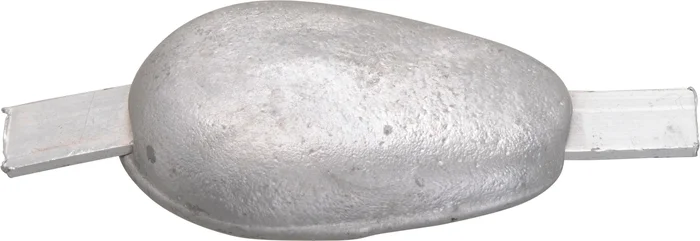 Magnesium anode oval with aluminium bars