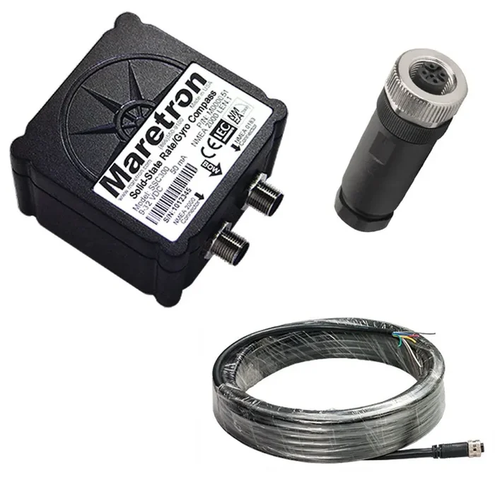Maretron Solid-State Rate/Gyro Compass with 10m Cable & Connector