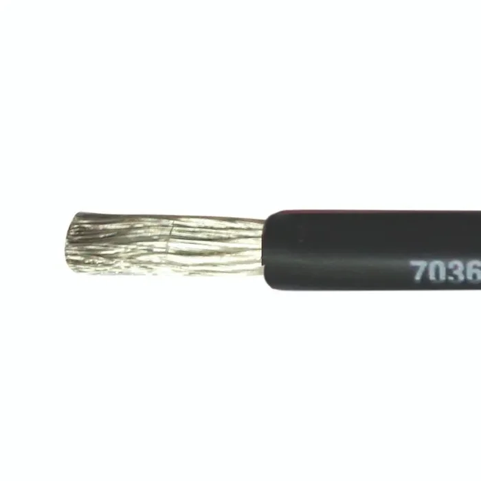 Marine Cable Tinned 70 (mm²) Black – 1m