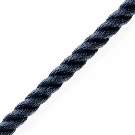 Marlow 3 Strand Polyester 14mm Navy 100m Roll