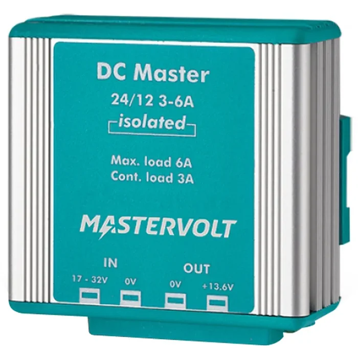 Mastervolt DC Master 24V to 12V Converter – 3A w/Isolator