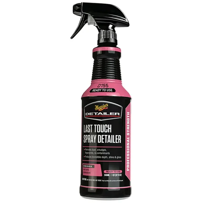 Meguiar‘s Last Touch Spray Detailer 32oz – Quick Car Detailing Spray for Shine and Protection – DRTU15532
