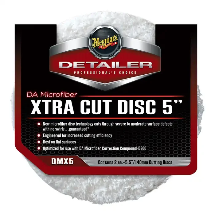 Meguiars DA Microfiber Xtra Cut Disc – 5in