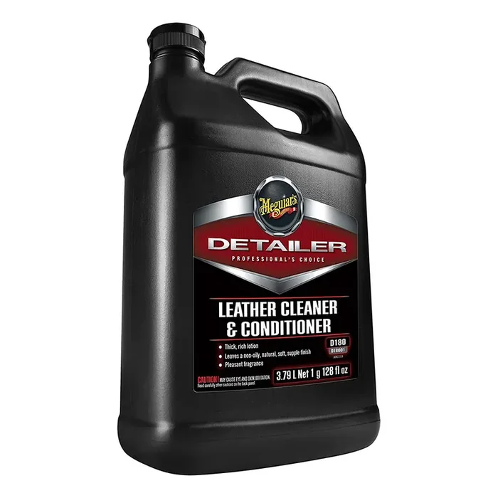 Meguiars Detailer Leather Cleaner & Conditioner – 1-Gallon