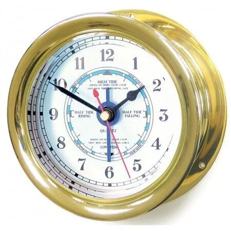 Meridian Zero Capstan Brass Tide Clock