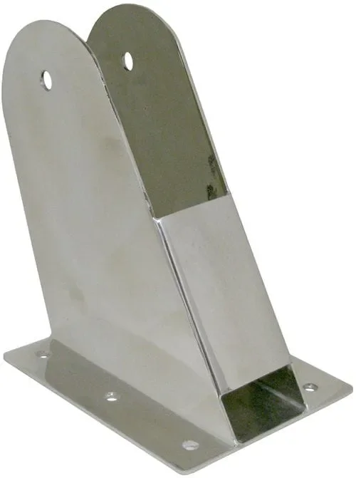 Motorboat mast base