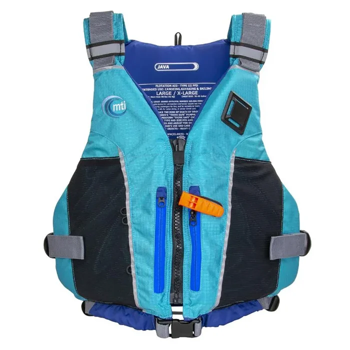 MTI Java Paddling Life Jacket – Glacial Blue – Medium/Large