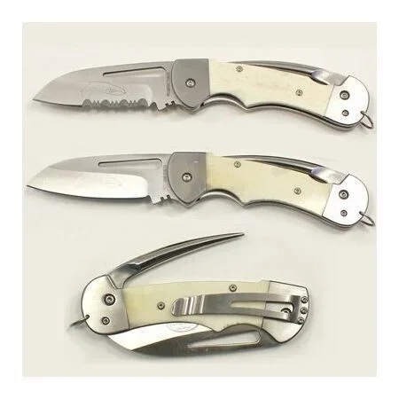 Myerchin Plain Ground Blade Folding Crew Rigging Knife