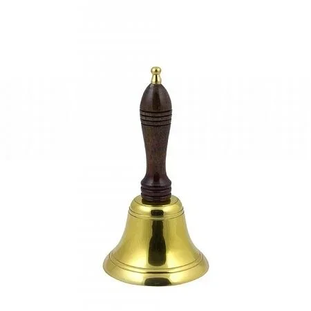 Nauticalia Cast Brass 4.5 Inch Hand Ringing Bell
