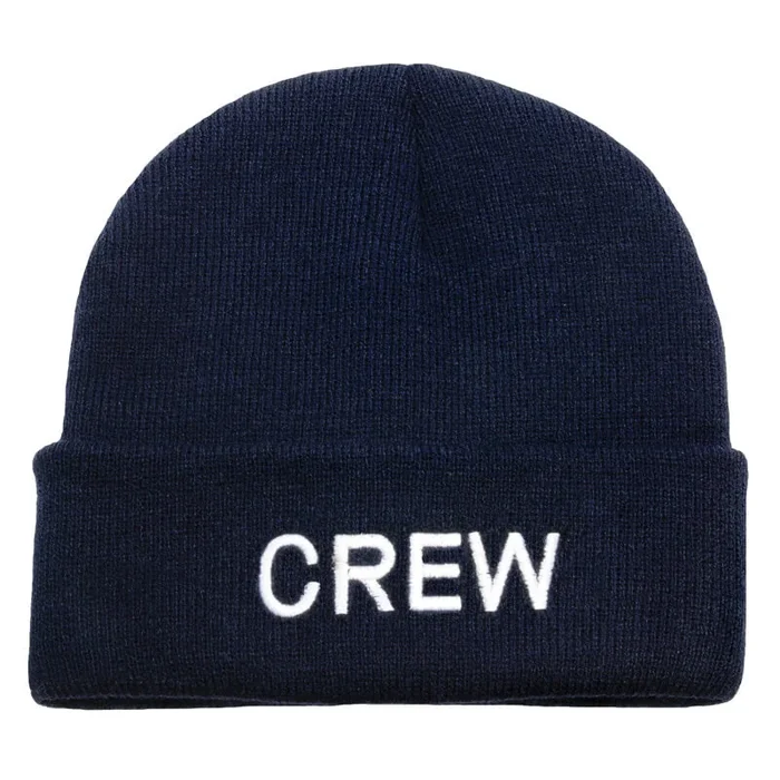 Nauticalia Knitted Navy Beanie Hat – Crew