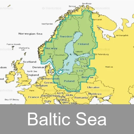 Navionics Platinum+ Baltic Sea