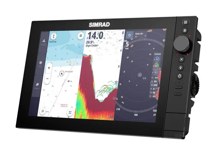 NSS4-12 Multifunction Display with 1 kW CHIRP Sonar Module