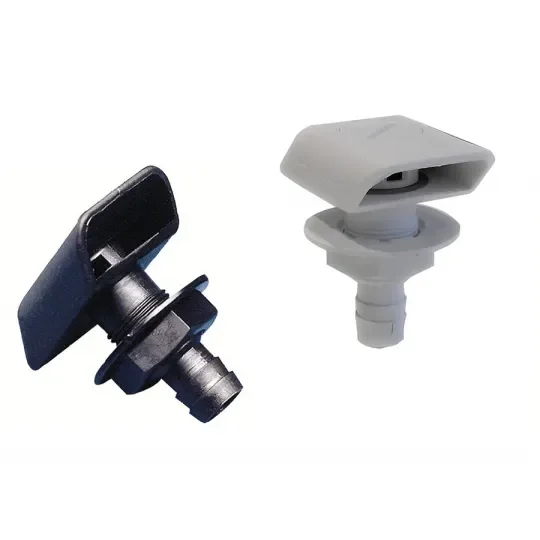 Nuova Rade Straight Tank’s Vent With Fire Proof Screen Black