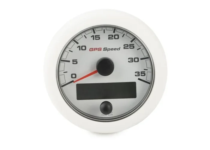 Oceanlink GPS Speed Indicator / 0-35 kn / 85 mm / white