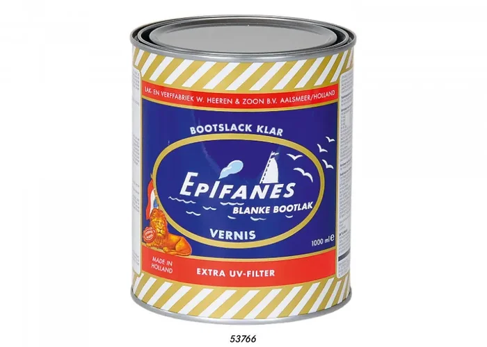 One-Component Clear High-Gloss Boat Varnish for Wood
