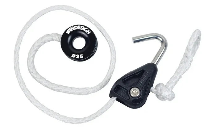 Opti Halyard System With Low Friction Ring Spliced On