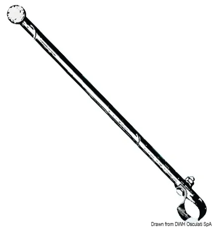 Osculati 35.391.00 – Flagstaff, Pushpit Or Handrail Mounting