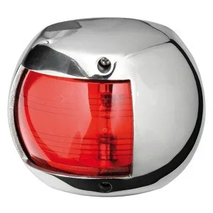 Osculati Compact 12 AISI 316/112.5Â° red navigation light