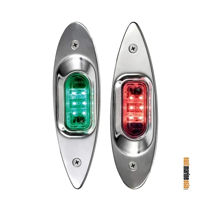 Osculati Evoled Eye LED Navigation Lights – Built-in Bulkhead Mount