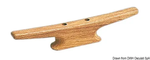 Osculati Teak Boat Cleats
