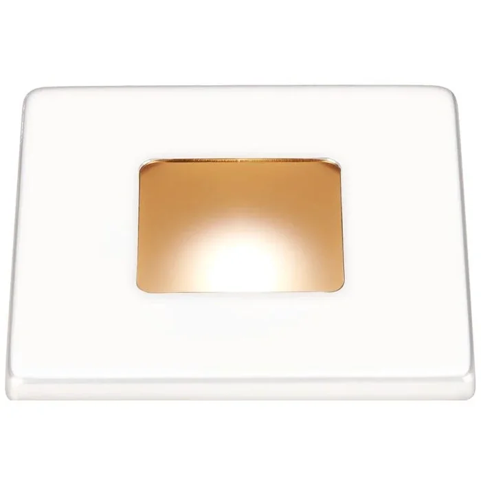 Osculati White LED Recessed Light Fixture with Dimmable Function for Marine Use