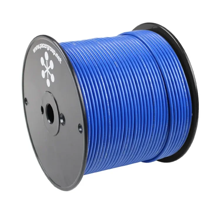 Pacer Blue 18 AWG Primary Wire – 500ft
