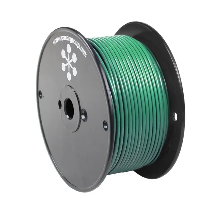 Pacer Green 14 AWG Primary Wire – 250ft