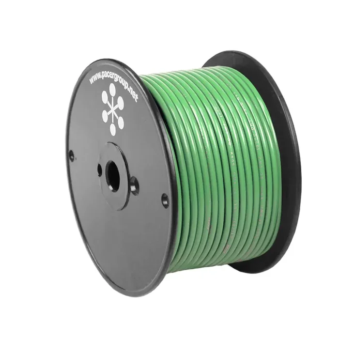 Pacer Light Green 16 AWG Primary Wire – 100ft