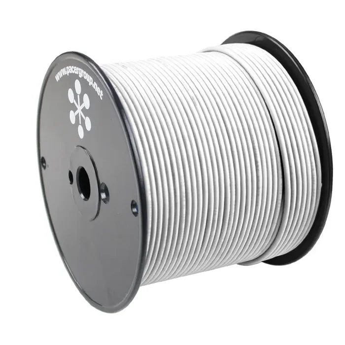 Pacer White 10 AWG Primary Wire – 500ft