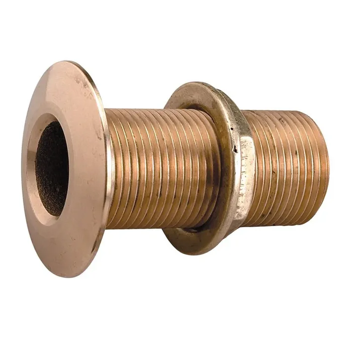 Perko 1in Thru-Hull Fitting with Pipe Thread Bronze MADE IN THE USA