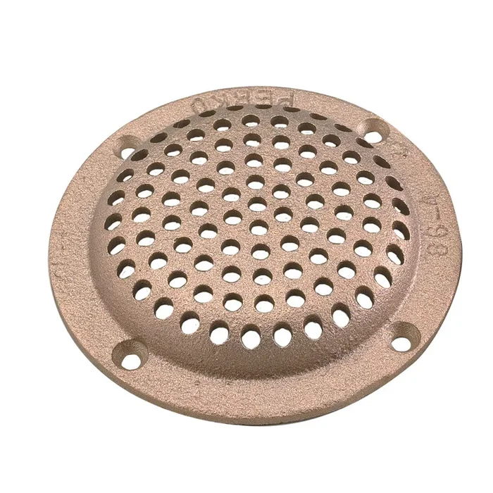 Perko 5″ Round Bronze Strainer MADE IN THE USA